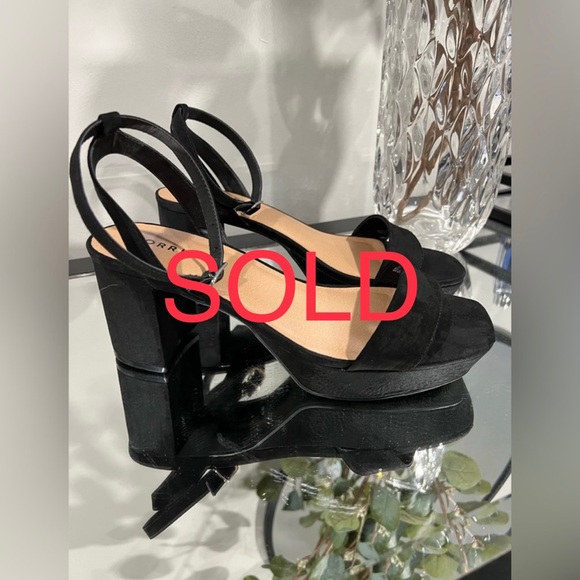 torrid Shoes - Torrid Platform Block Heel Sandal Black 9.5W